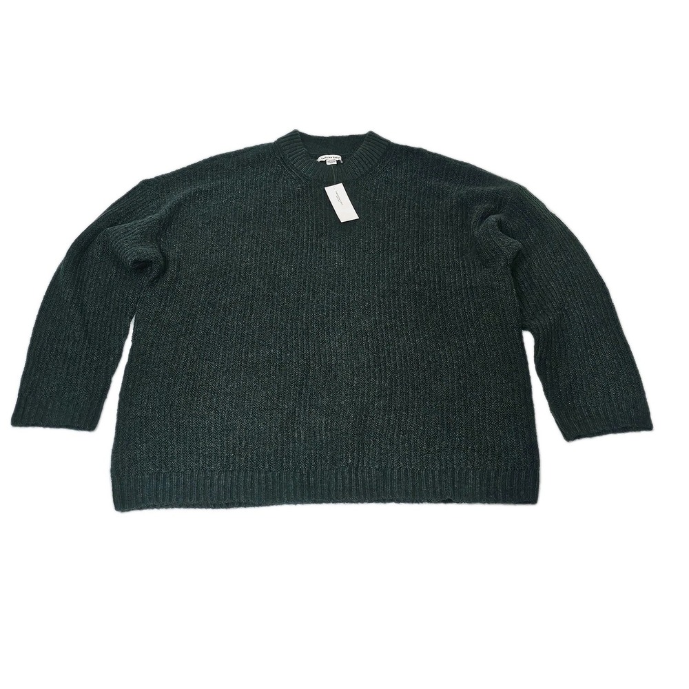 American Eagle Sweater Womens Sz M Green Stretchy Slouchy Comfy NWT - Picture 2 of 9